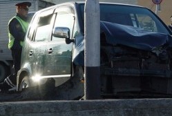 В Магадане полицейские устанавливают обстоятельства дорожной аварии
