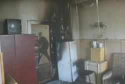 В Сусумане огнеборцы ликвидировали «кухонный» пожар