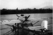 83 года назад года  в бухту Нагаева на самолёте «СССР H-1» прилетела экспедиция известного геолога С. В. Обручева