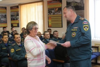 Ветераны Гражданской обороны посетили магаданское спасательное ведомство
