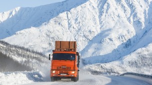 Объем грузовых перевозок автомобильным транспортом на Колыме в прошлом году  составил 2862,0 тыс. тонн