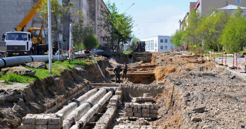 Безаварийной работы трубопроводов на улице Советской хватит на 50 лет