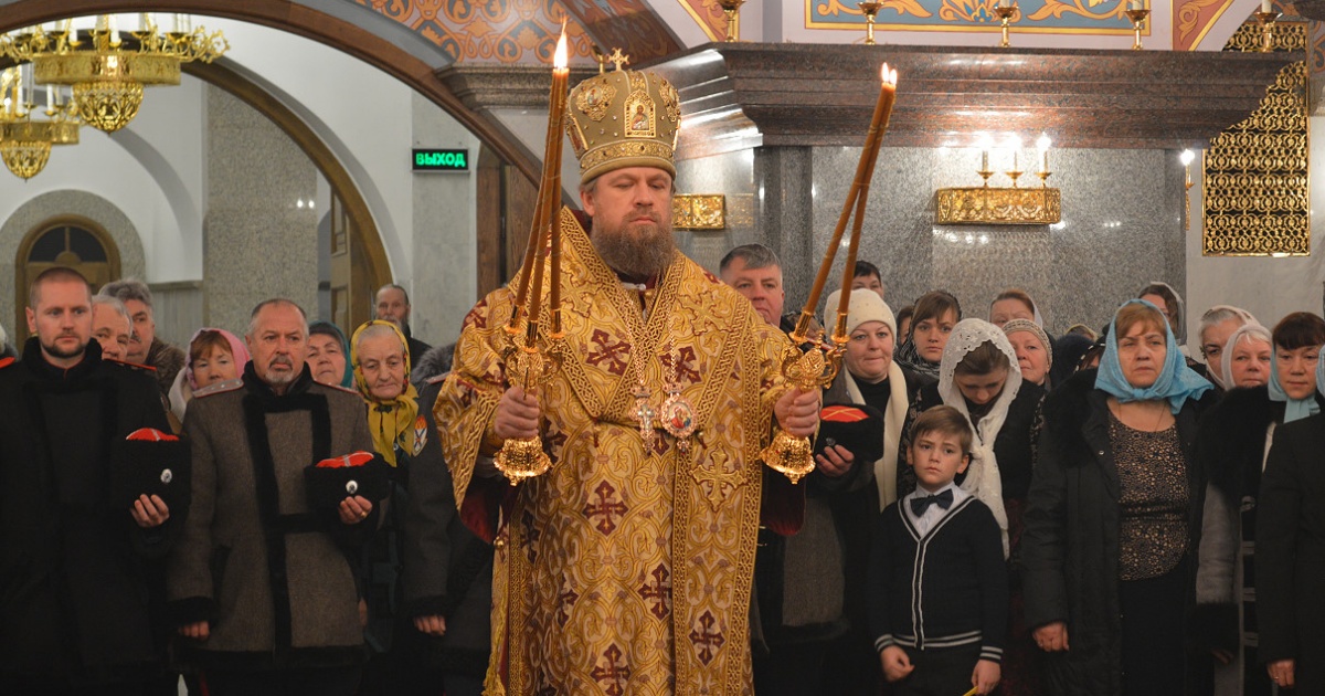 В Магадане освятили храм новомучеников и исповедников церкви Русской