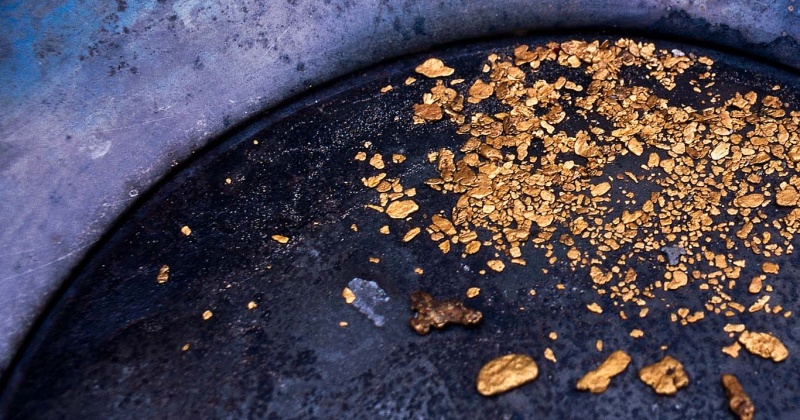 Около 11 кг золота намыло в Магаданской области предприятие без лицензии