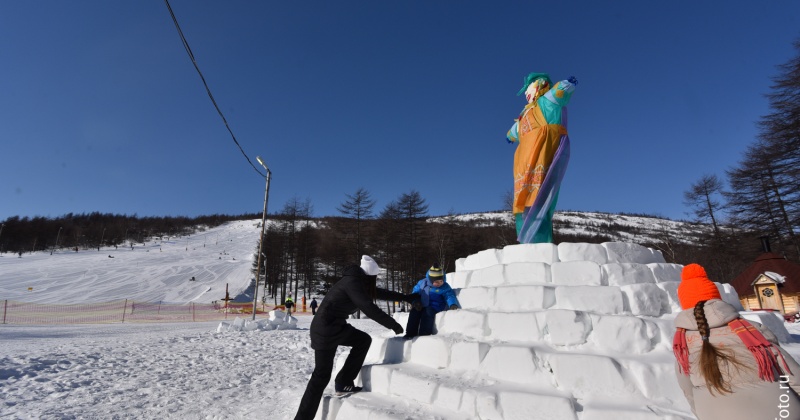На горнолыжном комплексе  «Снегорка» появится символ праздника - соломенное чучело зимы