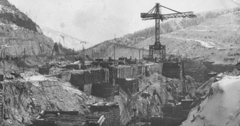 35 лет  назад был поставлен под промышленную нагрузку первый агрегат Колымской ГЭС