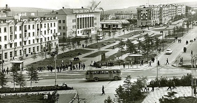 57 лет назад главный архитектор города Н. Швейде рассказал как будет застраиваться Магадана дальше