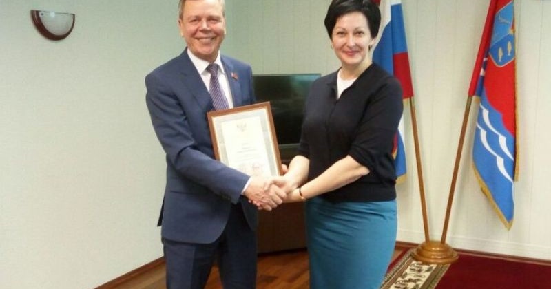 Сергей Абрамов удостоен благодарности Председателя Государственной Думы России