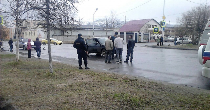 Водитель иномарки совершил наезд на пешехода в районе Автотека