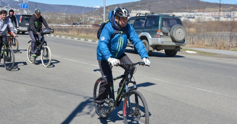 Мэр Магадана Юрий Гришан примет участие в массовом велопробеге «Золотой велосипед»