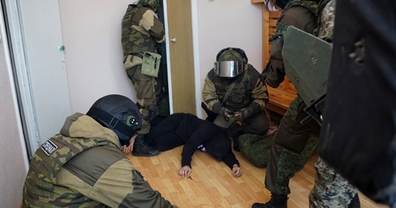 Сотрудники Отдела специального назначения освободили «заложников»