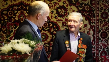 Колымчанин Григорий Макеев получил поздравление от президента РФ с 90-летием