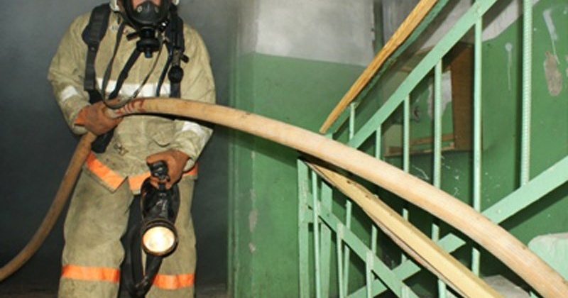 В Синегорье ликвидировано загорание в квартире