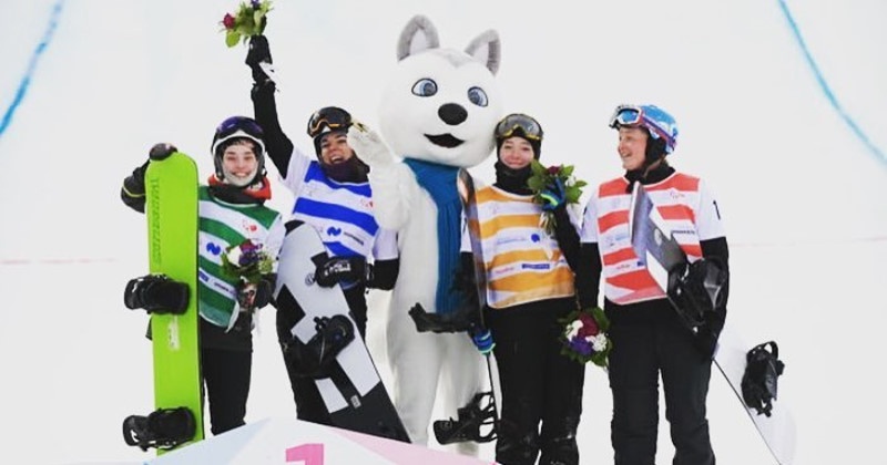 Магаданка Александра Паршина заняла второе место в  III этапе Кубка России по сноуборду