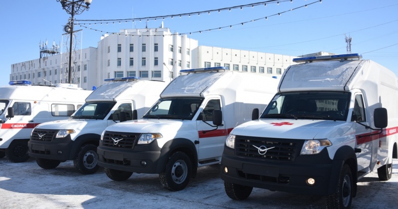 Магаданская станция скорой медицинской помощи получила четыре новых автомобиля