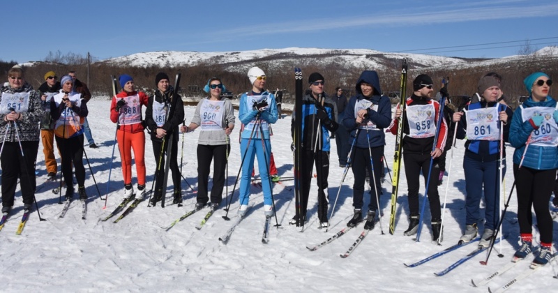 В выходные в рамках городской спартакиады трудящихся прошли соревнования по лыжным гонкам
