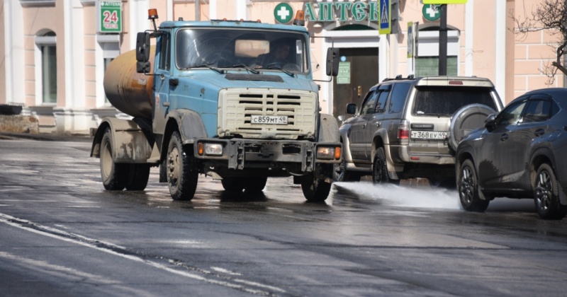 13 мая в Магадане ограничат движение автотранспорта на Марчеканском шоссе и улице Марчеканской