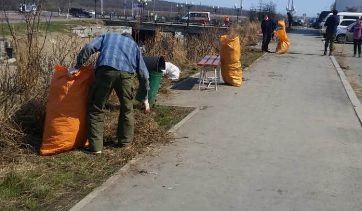 Более тысячи жителей Магадана, Сокола, Уптара и Снежного приняли участие в генеральной уборке