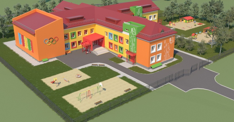 Начальную школу на 50 учащихся и детский сад на 30 мест построят в колымском посёлке Снежный