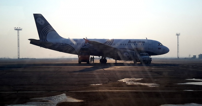 Рейс из Хабаровска в Магадан не может вылететь из-за непогоды