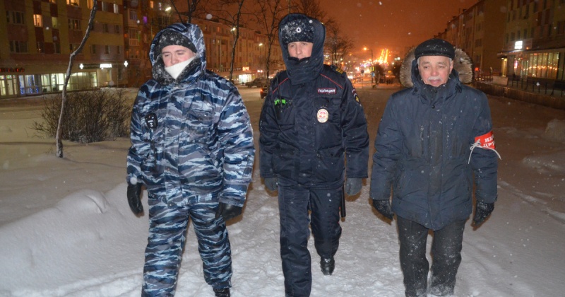 В Магадане прошел совместный рейд полицейских и дружинников