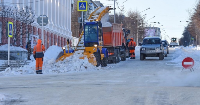 В Магадане сегодня перекрыты улицы Коммуны, Билибина, Нагаевская и Потапова