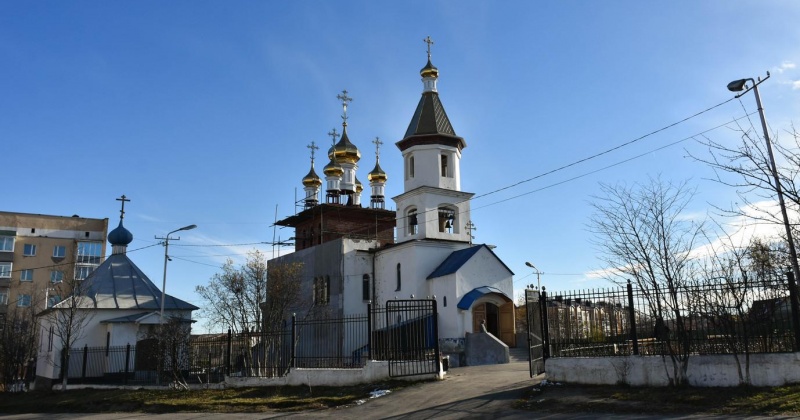 Освящение закладки первого камня храма Святого Духа в Магадане состоялось 30 лет назад