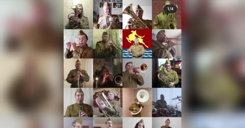 Первый в России оркестровый видеопроект восьми городов «Символ Победы» создан в Магадане