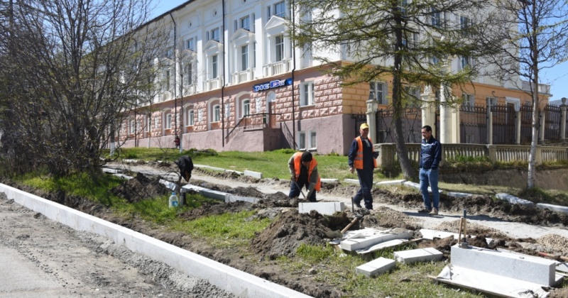 Почти два месяца  будет перекрыт участок улицы Парковой от Гагарина до проспекта Карла Маркса в Магадане