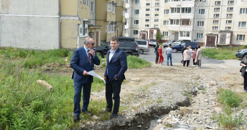 Комплексное благоустройство дворовой территории на Октябрьской, 20 выполнят в этом году