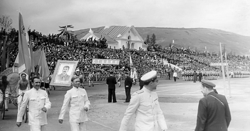 Магаданский городской стадион был открыт 69 лет назад